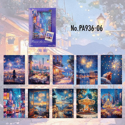 PA936｜海辺 港町 ラベンダー 桜 春 ガーデン カフェ 陽だまり 夜景 花火