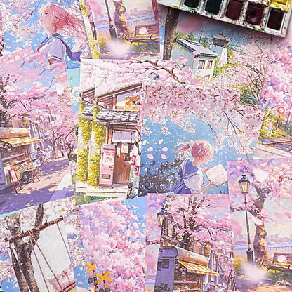 PA936｜海辺 港町 ラベンダー 桜 春 ガーデン カフェ 陽だまり 夜景 花火