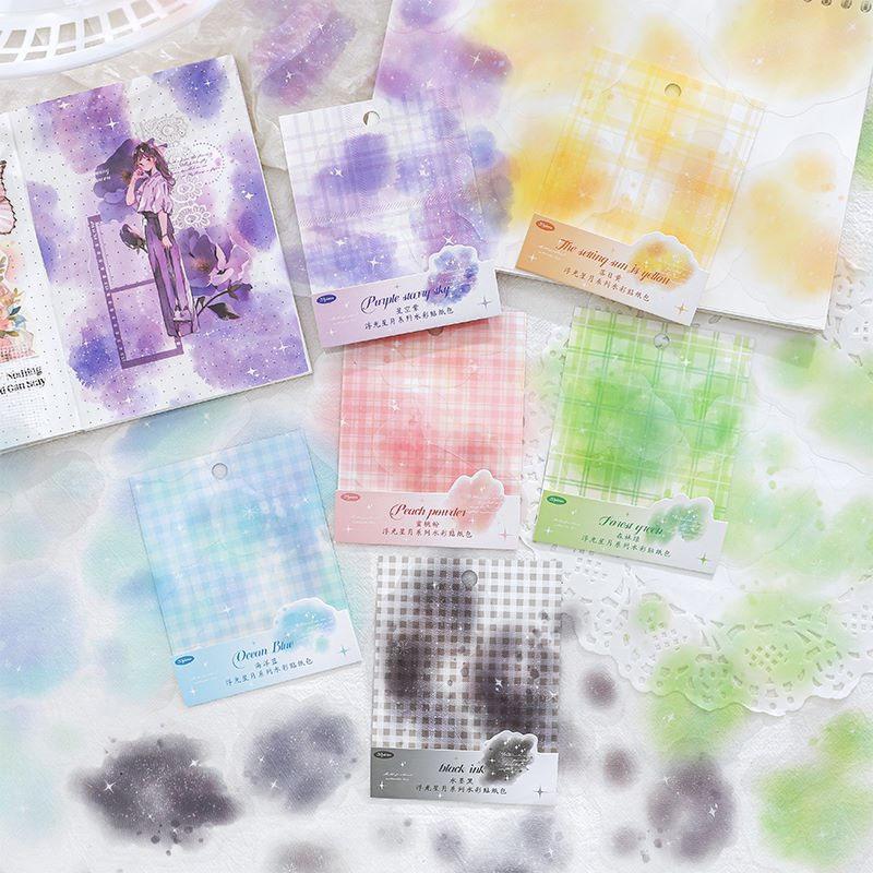 PETシール（透明シール）一覧｜重ね貼りできるコラージュ素材｜Memento
