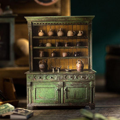 ST807 シール 家具 棚 キャビネット 本棚 アンティーク ヴィンテージ