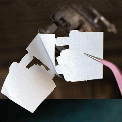 ST807 シール 家具 棚 キャビネット 本棚 アンティーク ヴィンテージ