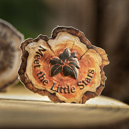 ST810 シール 木目 板 丸太 看板 フレーズ 英語 英単語