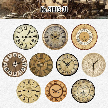 ST812 シール 時計 文字盤 レトロ アンティーク ヴィンテージ