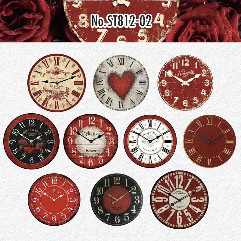 ST812 シール 時計 文字盤 レトロ アンティーク ヴィンテージ
