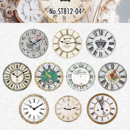 ST812 シール 時計 文字盤 レトロ アンティーク ヴィンテージ