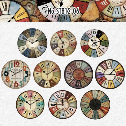 ST812 シール 時計 文字盤 レトロ アンティーク ヴィンテージ