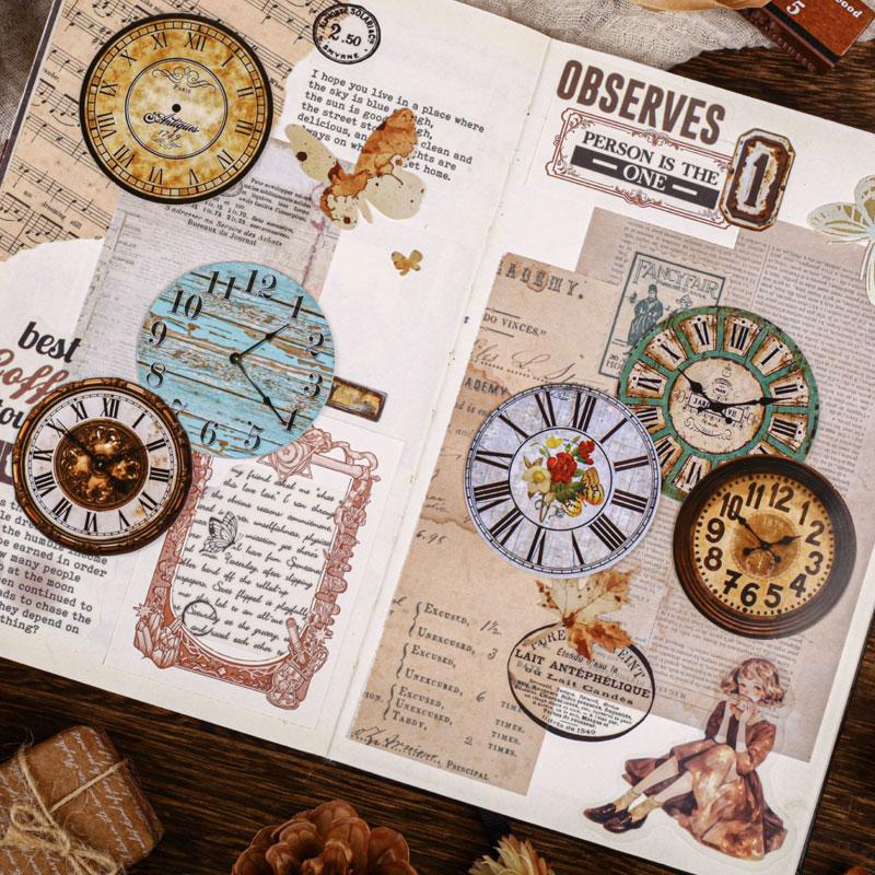 ST812 シール 時計 文字盤 レトロ アンティーク ヴィンテージ