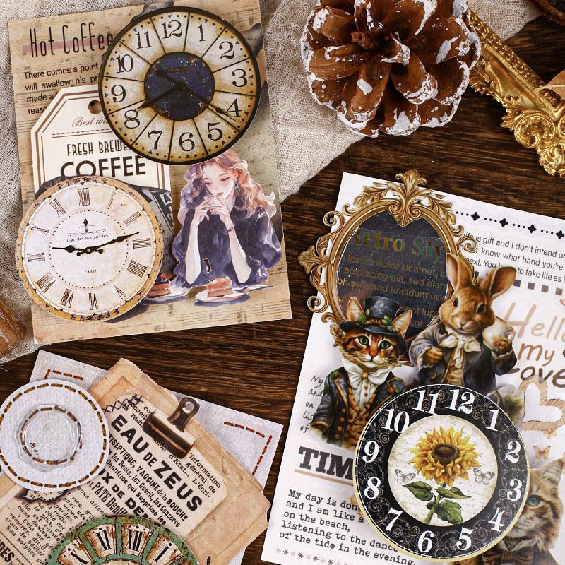 ST812 シール 時計 文字盤 レトロ アンティーク ヴィンテージ