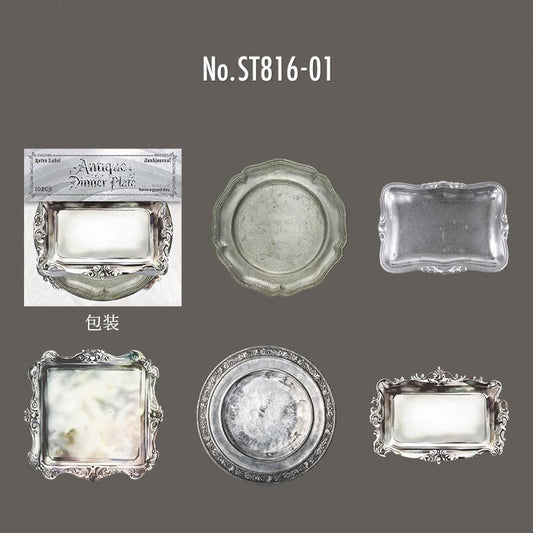 ST816｜食器 お皿 銀食器 カッティングボード ウッドボード 洋食器 料理