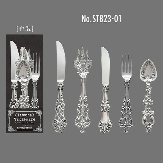 ST823｜カトラリー フォーク スプーン ナイフ 銀食器 洋食器 テーブルウェア