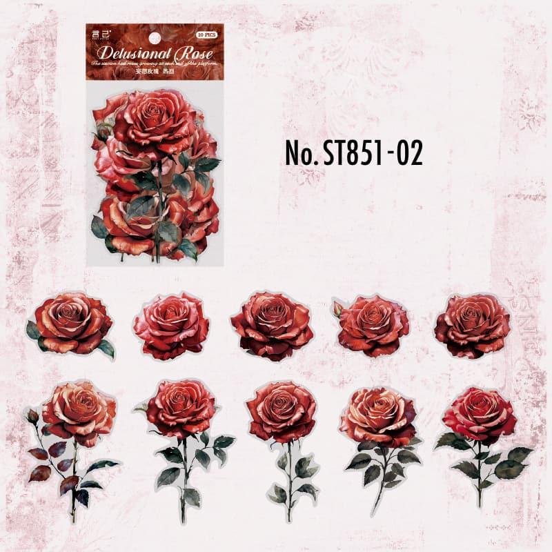 ST851｜バラ 薔薇 ローズ 花 フラワー