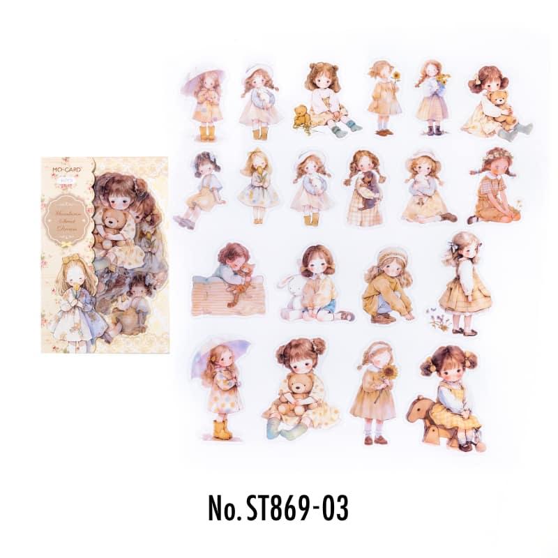 ST869｜人物 女の子 女性 子供