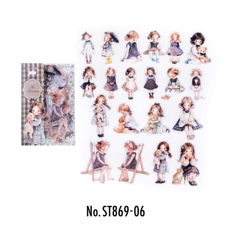 ST869｜人物 女の子 女性 子供