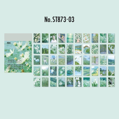 ST873｜シールブック 写真 おしゃれ 風景