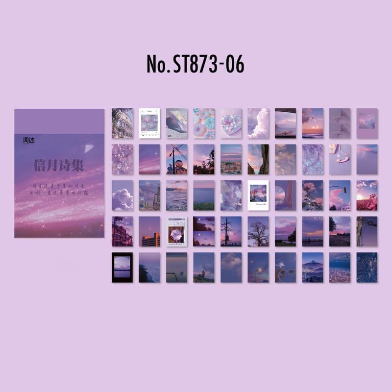 ST873｜シールブック 写真 おしゃれ 風景