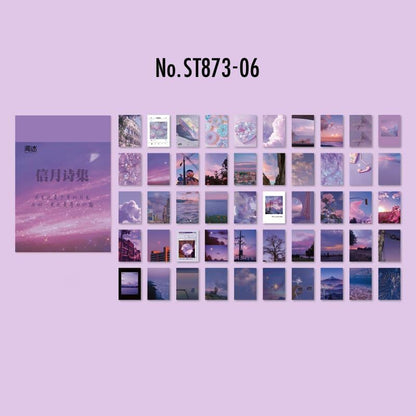 ST873｜シールブック 写真 おしゃれ 風景