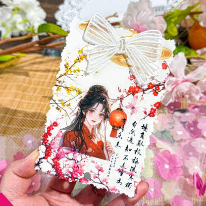ST874｜人物 女性 女の子 男性 中華風 着物 宮廷