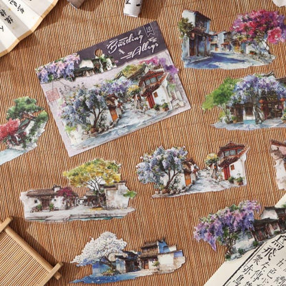 ST876｜建物 宮廷 中華風 宮廷 屋敷 城