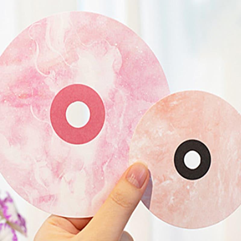 ST879｜音符 音楽 CD レコード ディスク 花