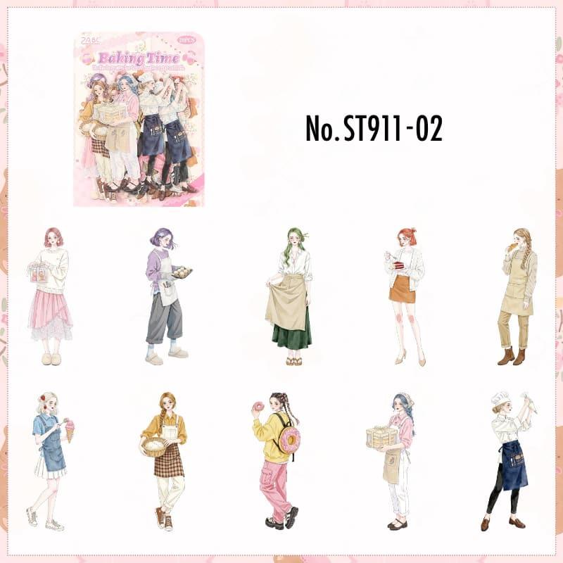 ST911｜人物 女性 女の子 おしゃれ ファッション