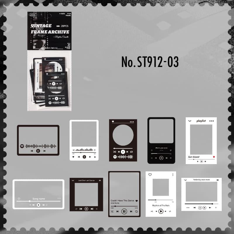 ST912｜フレーム フィルム カメラ 音楽プレーヤー SNS