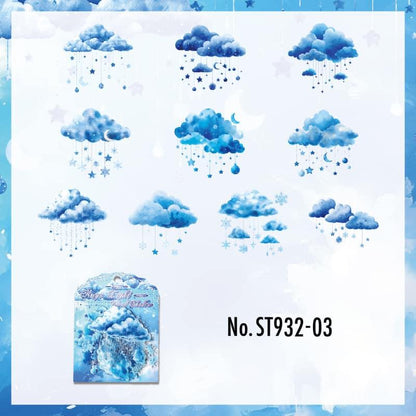 ST932｜雲 空 天気 雨 幻想的 星 月 宝石