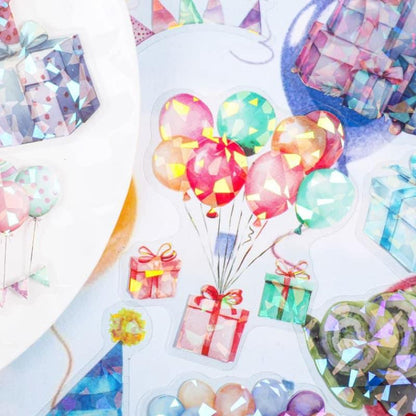 ST934｜パーティ プレゼント バルーン ケーキ クリスマス 誕生日会